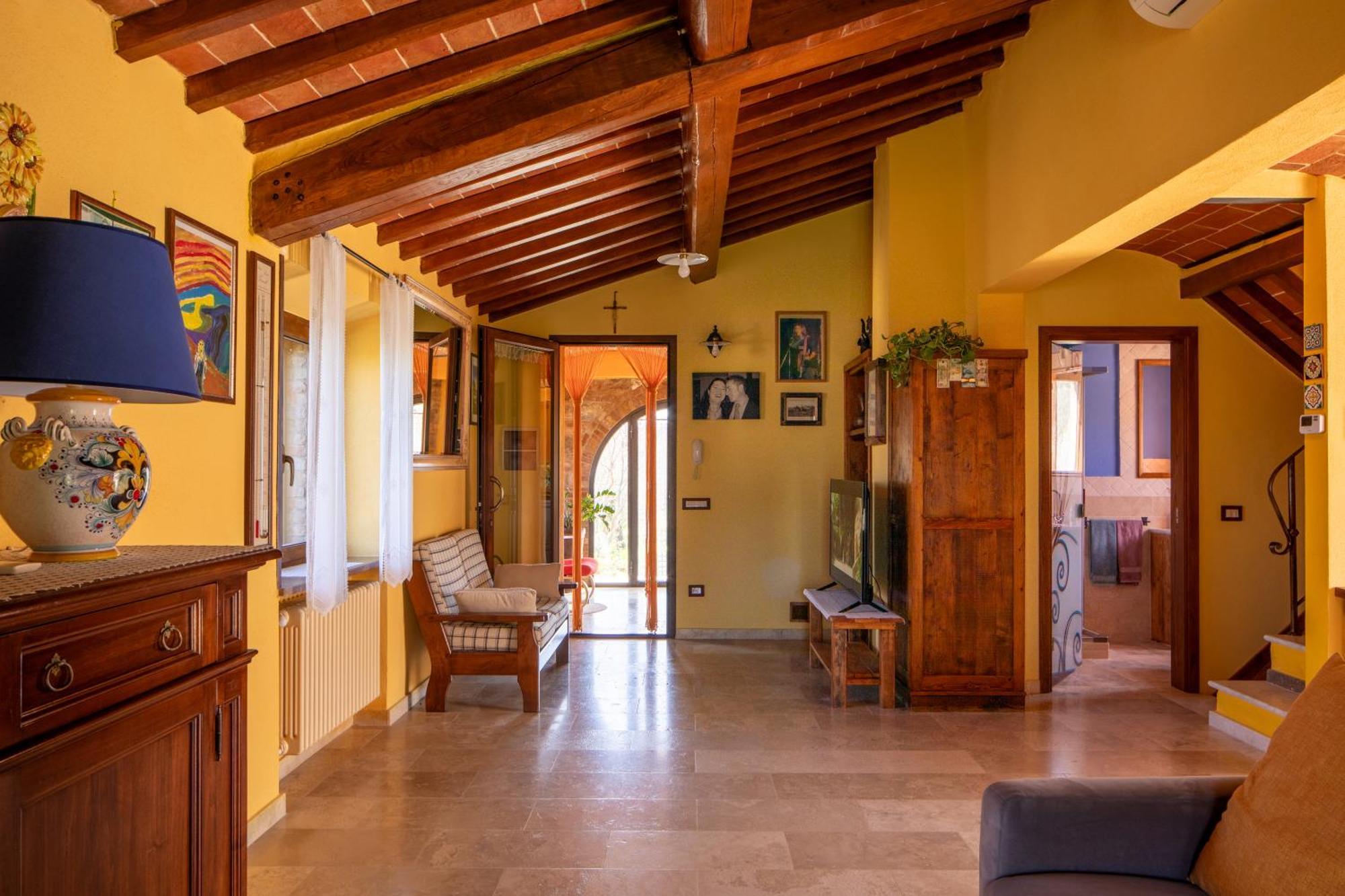 Apartament Il Poggio Dell'Eremita Rigomagno Zewnętrze zdjęcie