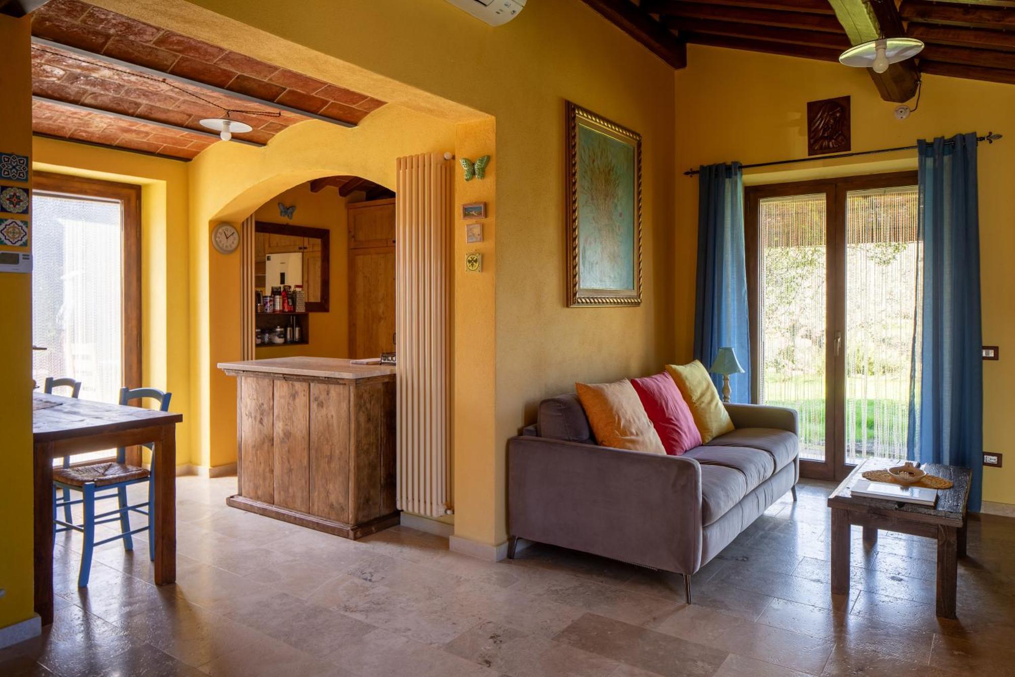 Apartament Il Poggio Dell'Eremita Rigomagno Zewnętrze zdjęcie